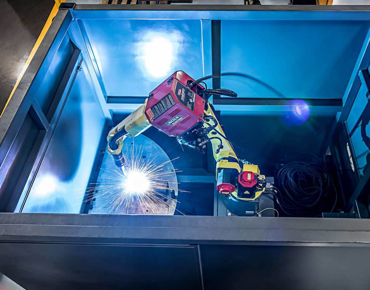 FANUC_ARC_Mate_100iC_KAYNAK ROBOTU